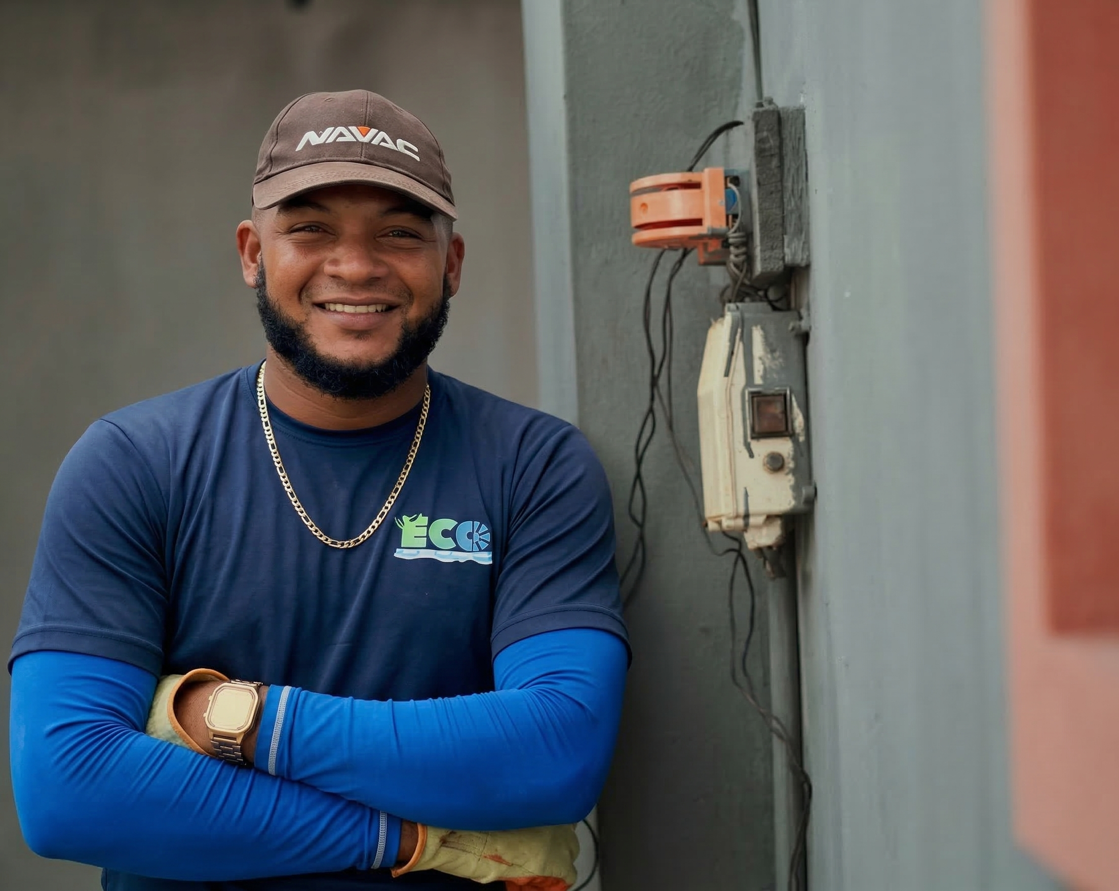 Eco Cooling Solution Aruba owner and team